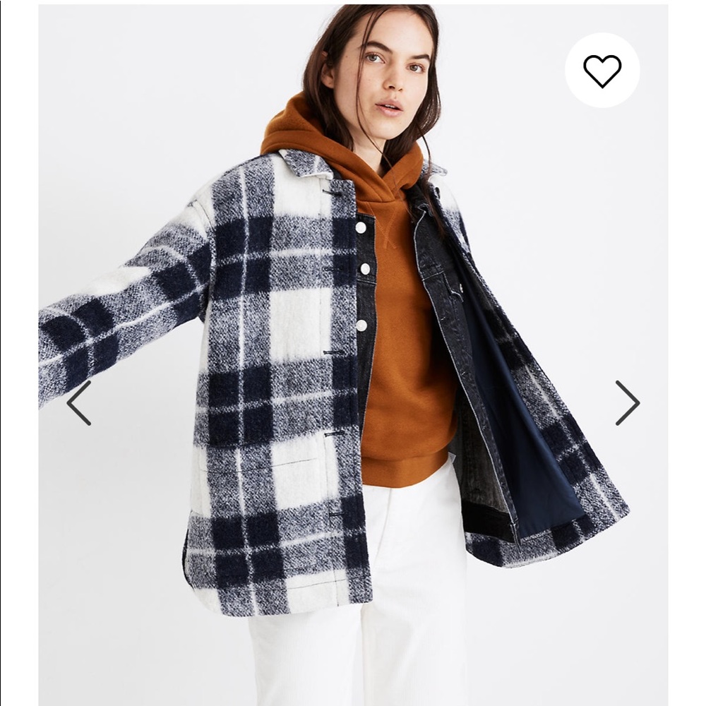 Madewell Plaid Jacket